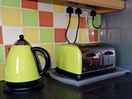 Электропроводка на кухне Электропитание кухни